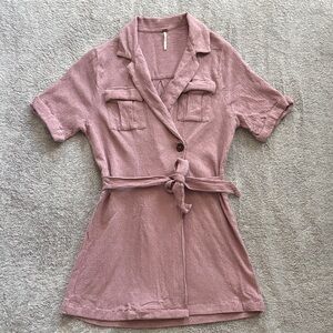 Free People Mauve Mini Dress